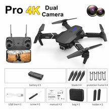 Load image into Gallery viewer, FEMA E525 E525S GPS Drone with 4K / 1080P 5G Wifi FPV HD Wide Angle Camera Foldable Mini Dron RC Quadcopter Follow Me VS E520S